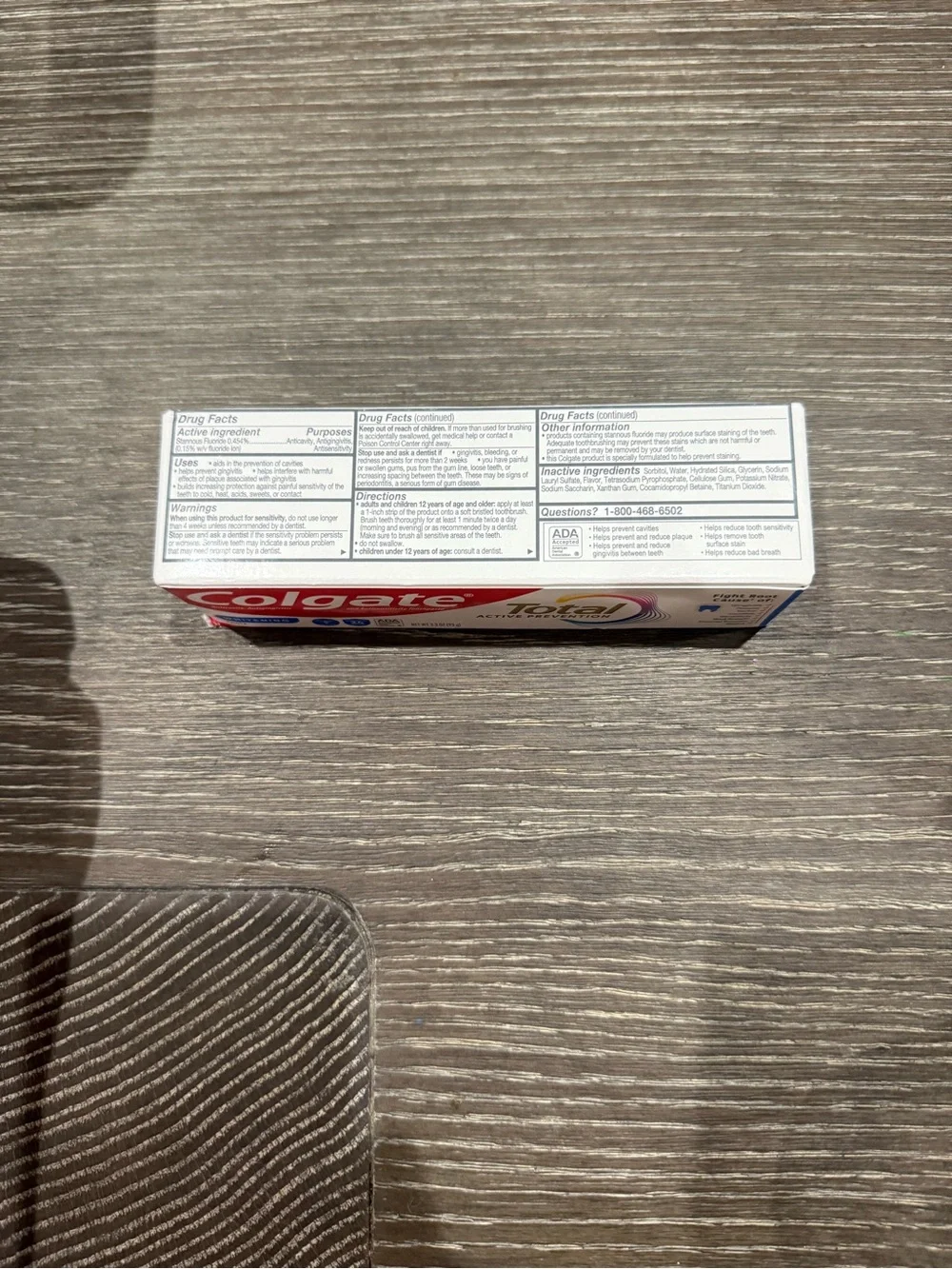 Colgate Total Whitening paste Toothpaste Active Prevention